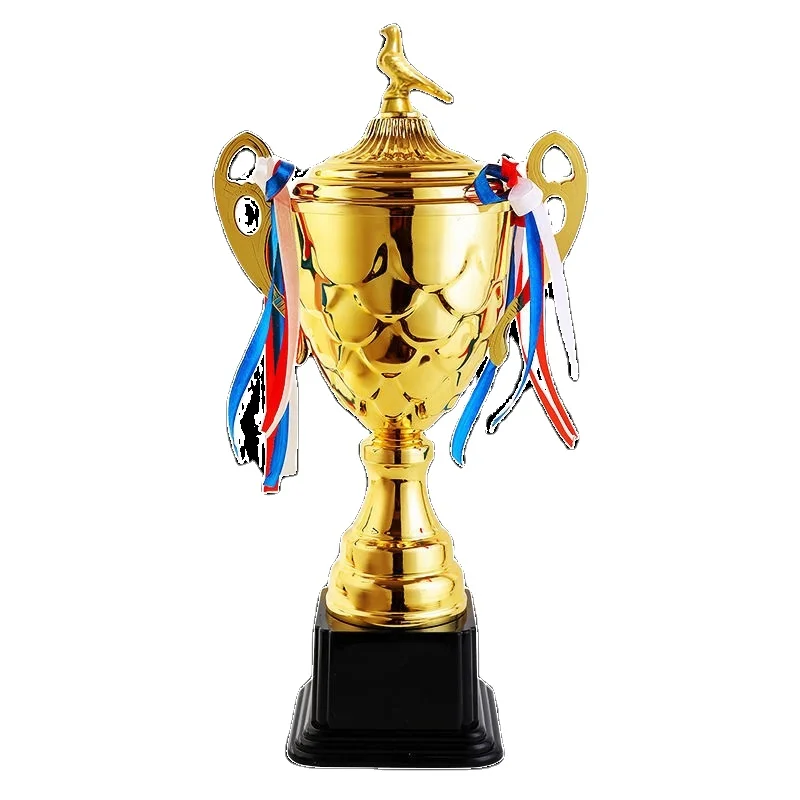 Factory wholesale crystal  trophy medal & plaques metal customized metal  trophy award sports  trophy medal Top sell custom desi