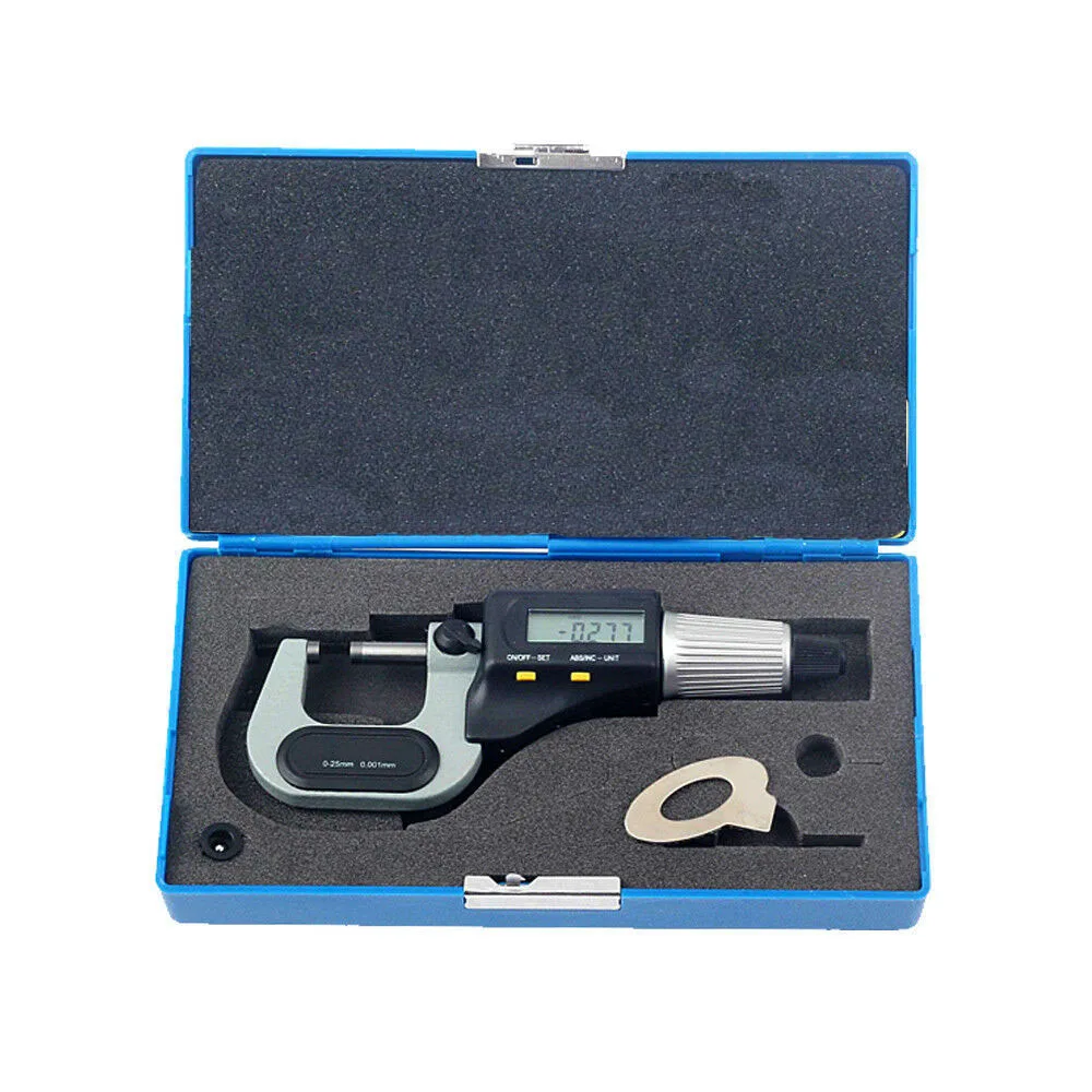 Digital Outside Micrometer 0-25mm Measuring Tool