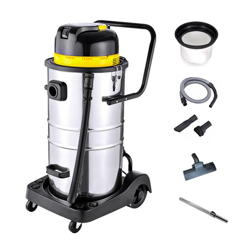 Professional stainless steel wet and dry vacuum cleaner paper bag type household industrial other vacuum cleaners