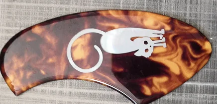 Ukulele shell carving pickguard Celluloid pickguard Source guitar pickguards manufacturer