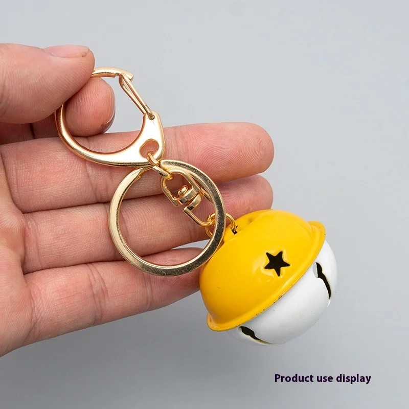 Personalized 30mm Key Ring D Buckle Three-Piece Set 8-Figure DIY Jewelry Accessories Handmade Metal Hardware Keychains