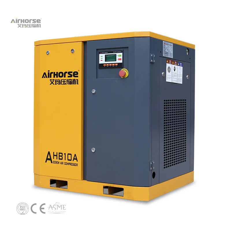 Industrial Equipment Belt Driven screw air compressor with Energy Saving