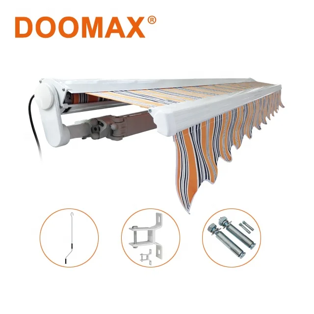 DX300 Half Cassette Balcony Awnings for Mobile Homes