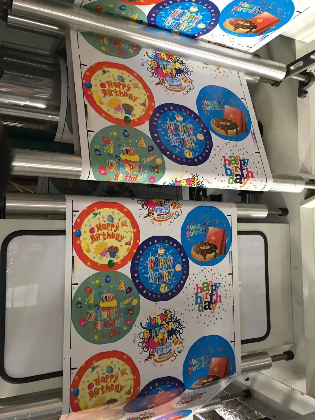 Fully Automatic CI Type 6 colors High Quality Central Drum PVC Film Flexo Printing Machine