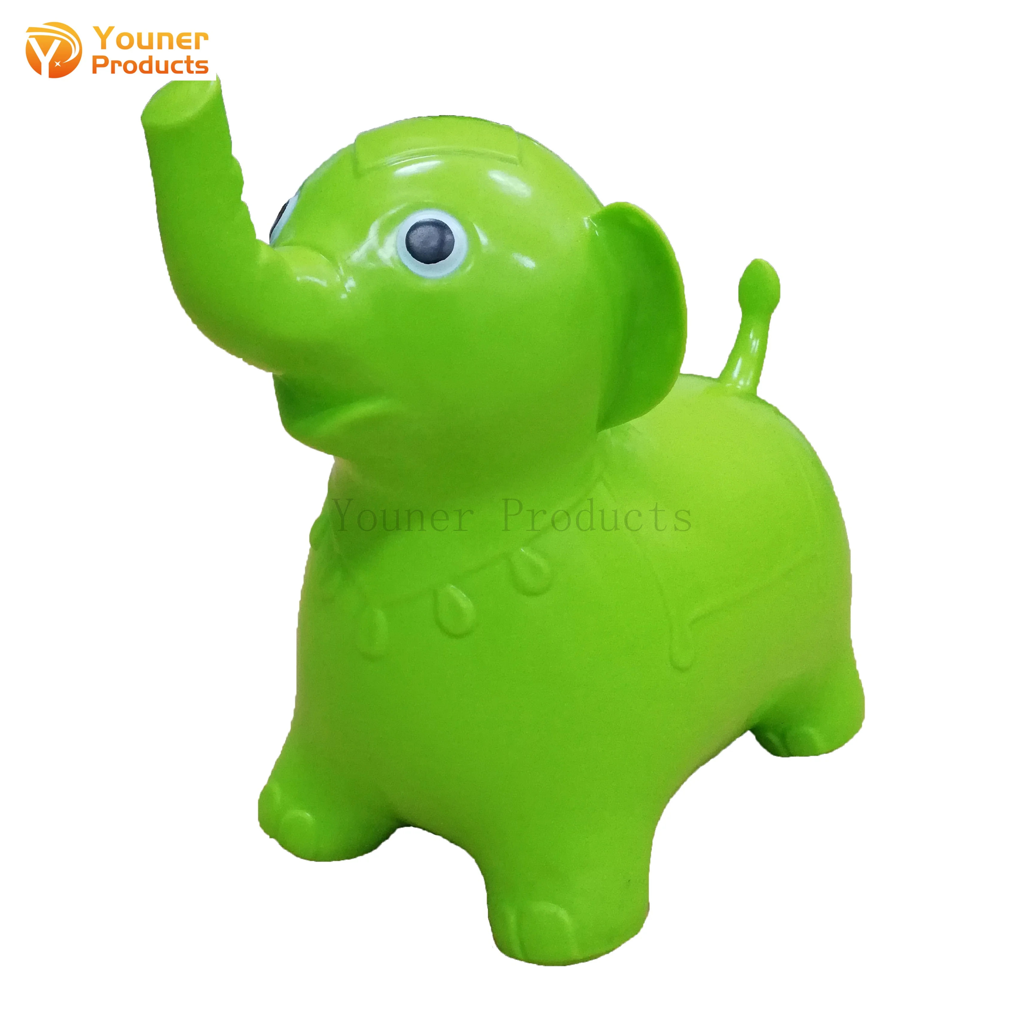 Wholesale Bouncy Jumping Animal Elephant Toys Hopper Kids Inflatable Jumping Horse