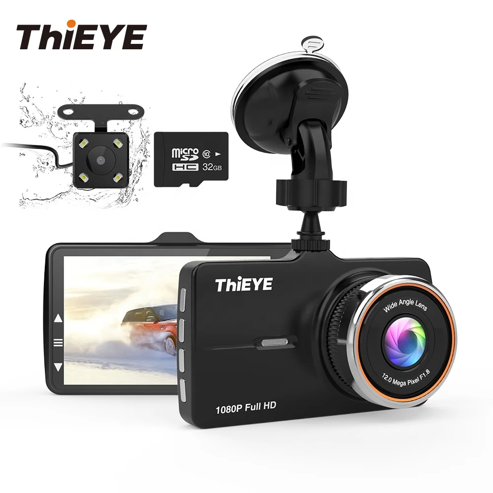 ThiEYE  Mini dvr Real 1080P Full HD Front Camera Dual Lens Car Car Recorder Dash Cam Carbox 5R IP67 Water Resistant  Camera
