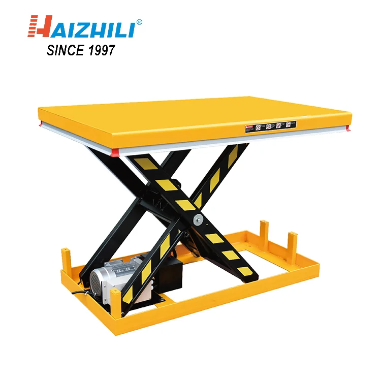 2000kg Scissor Lift Table 1000kg Portable Hydraulic Lifter Table