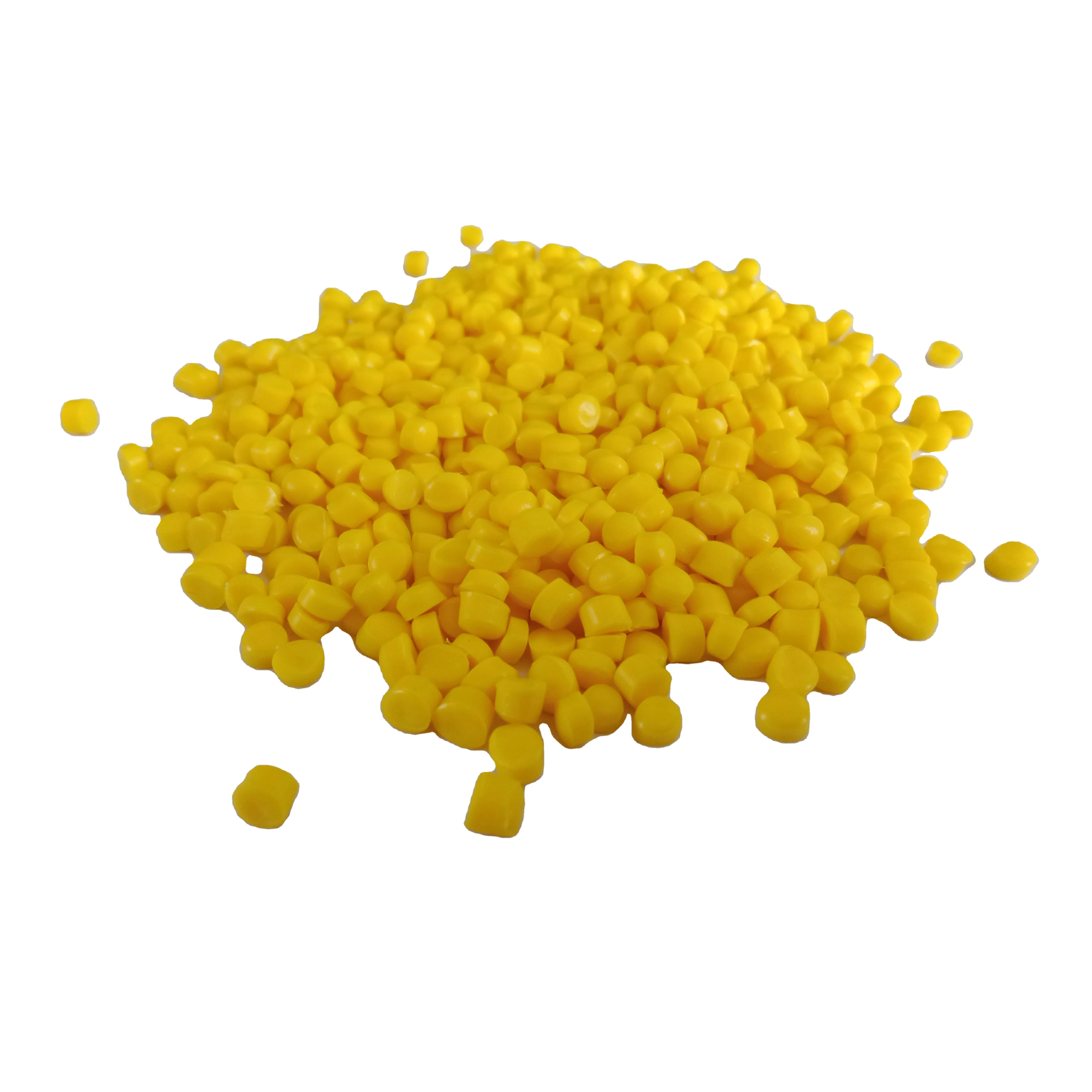 Factory Hot Sale yellow flame retardant masterbatch smooth PVC Compounds Granules for extrusion injection