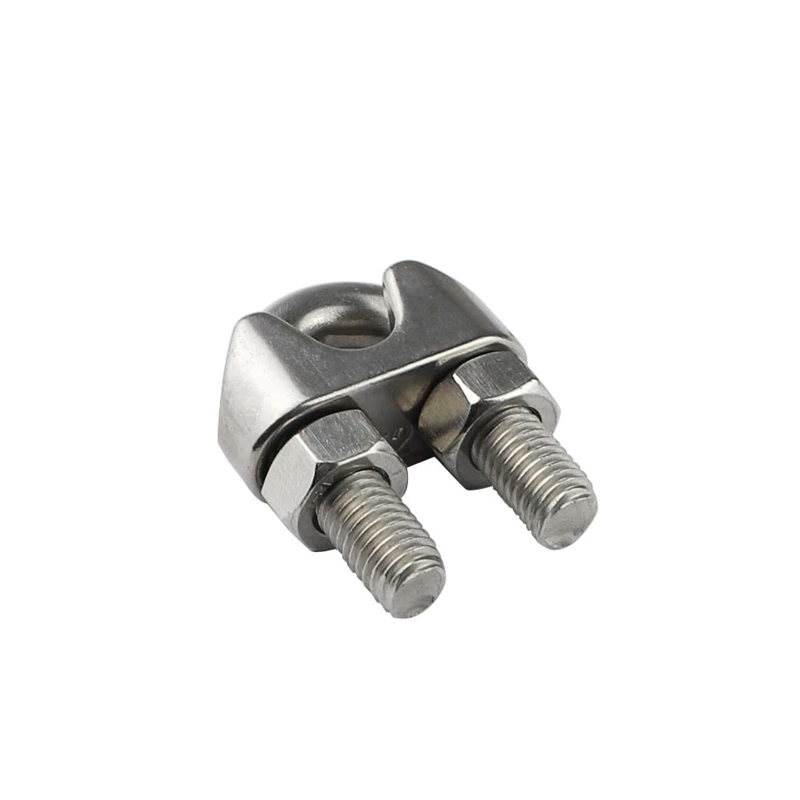 Quick response Din741 cable rope clip picket 11mm duplex u clamp wire rope clip