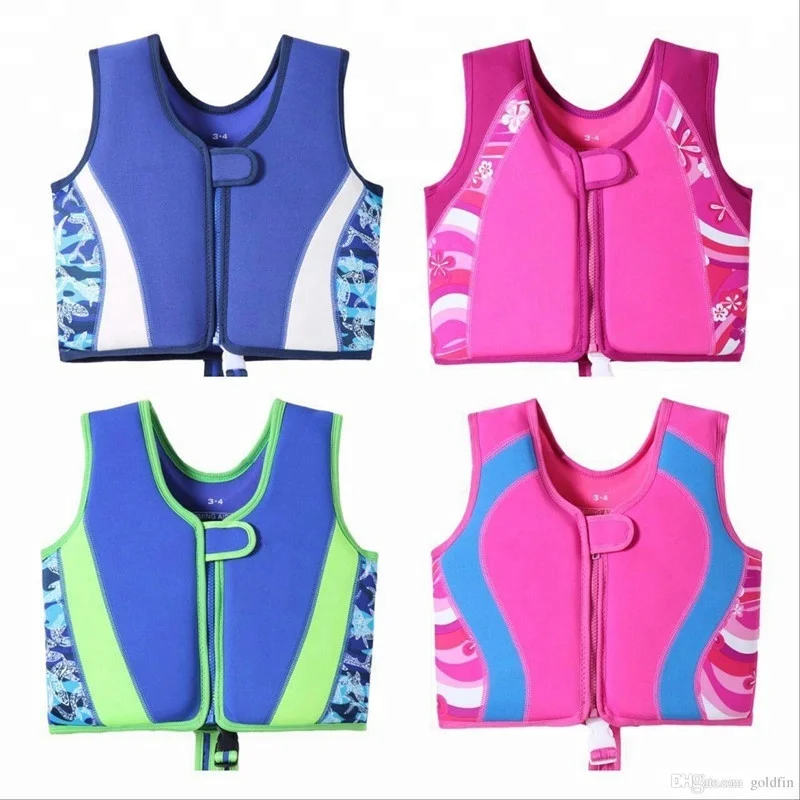 Safety Swimming Neoprene Kayak Vests High Quality Plus Size Children Life Jackets