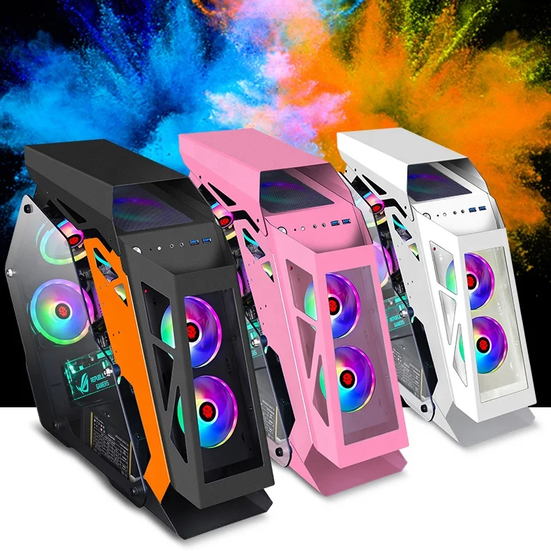 XINZY big promotion computer hardware  Case Gaming Internet Cafe Computer Case Gaming computer White pc case