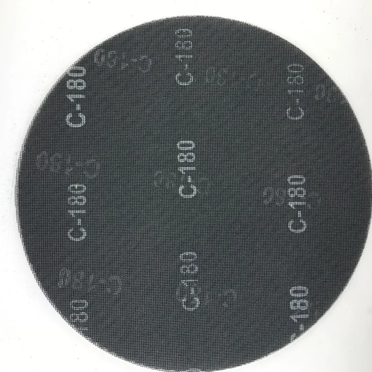17 inch Sand Screen Silicon Carbide Mesh Hook & Loop Sanding Discs for Floor Wood Furniture Polishing