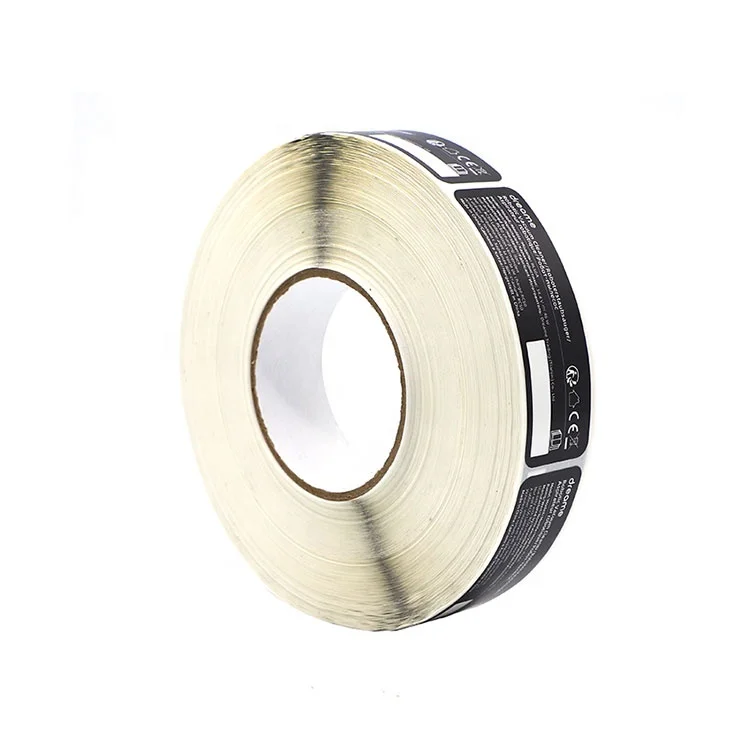 Custom Sticker Tags Marker Tie Logo Printing Wire Identification Marker Label Cable Tag