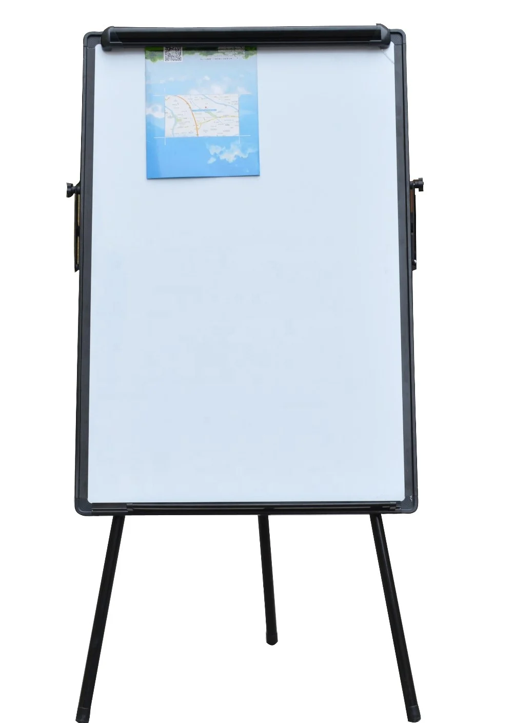 Adjusted Height Tripod Writing Flip Chart Board Office Magnetic Dry Erase Whiteboard