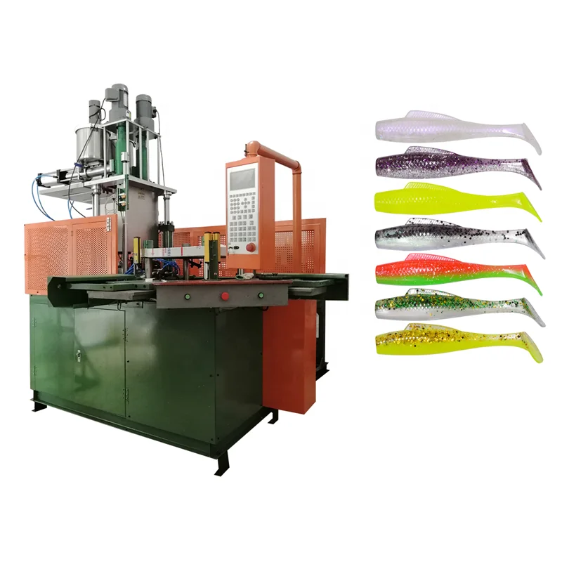 Multi-Function  PET Preform Injection Molding Machine Soft Plastic Fishing Lures Machine