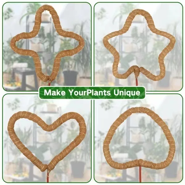 Bendable Moss Pole Monstera Plant Stakes for Indoor Plants Monstera Pole for Climbing Plants to Grow Upwards