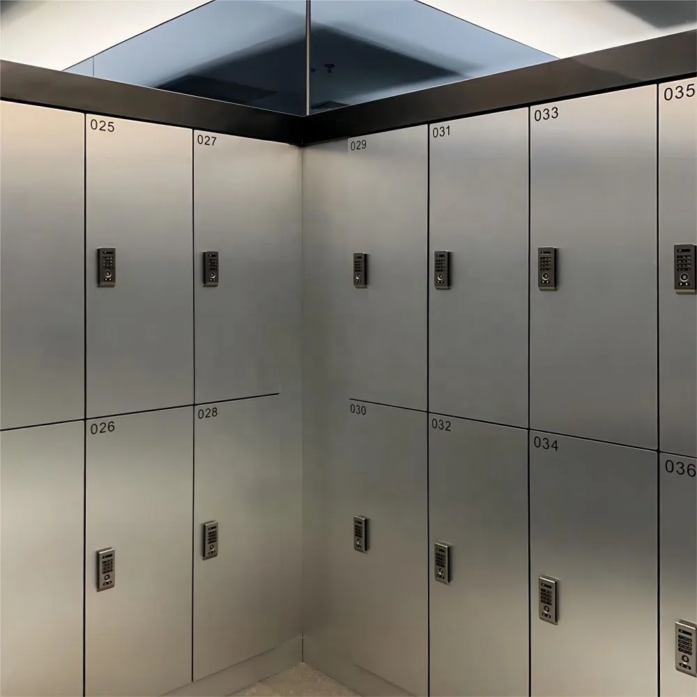 DEBO Compact Laminate 8mm waterproof melamine locker team sport locker