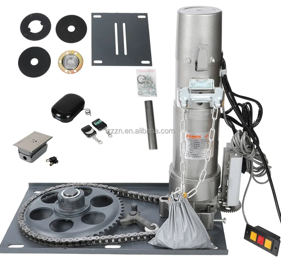 Automatic Rolling Door  Auto Garage Gate AC 220V/110V 300KG Rolling  Motor For Door Opener