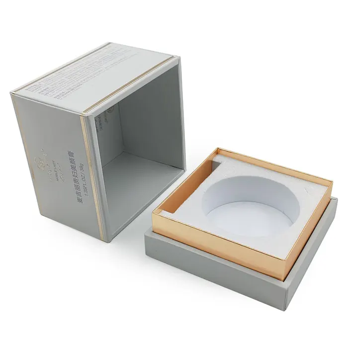 Custom CBD essential oil packaging box cosmetic paper box glass dropper bottle with packaging box