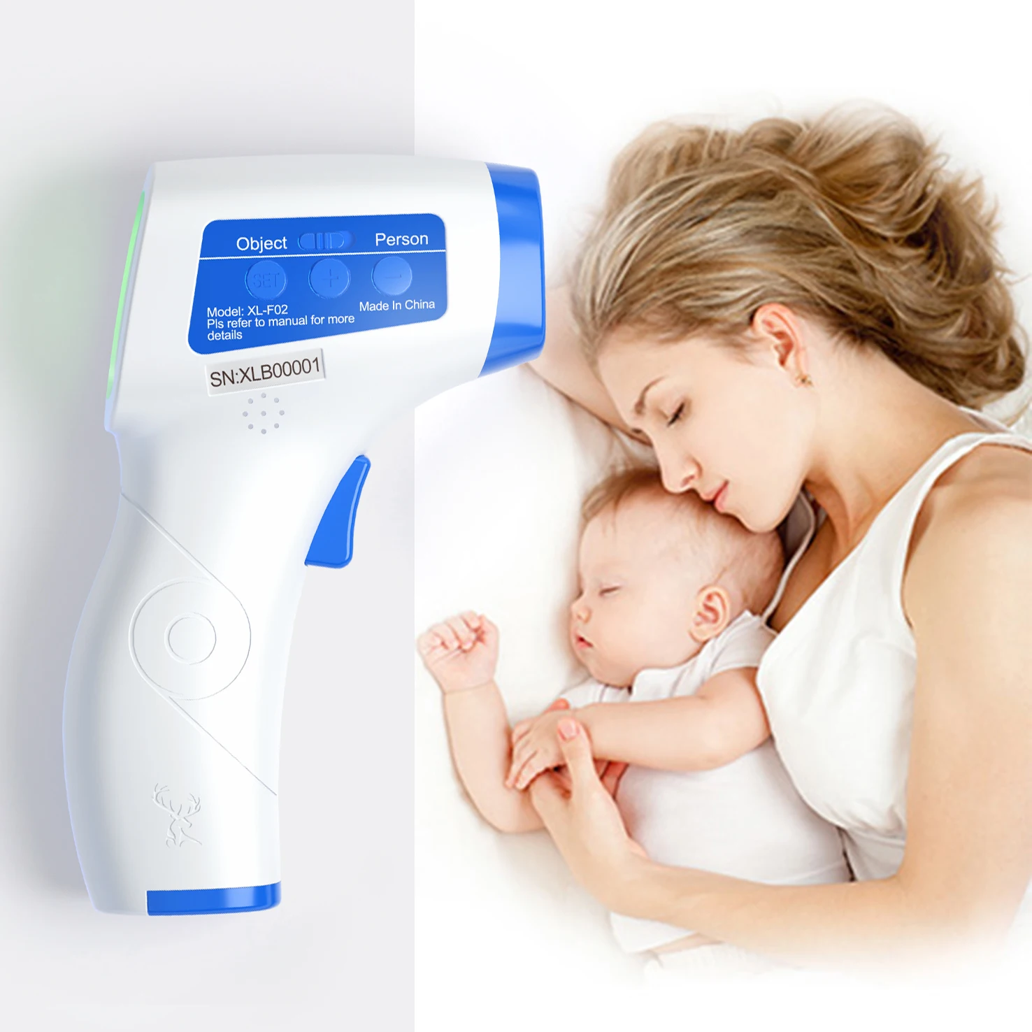 Бакс 2021 термометр пистолет цифровой термометр пистолет Термометры Автоматический Бесконтактный