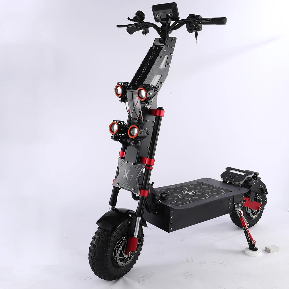 Where to buy 65km-90km distance off road e-scooter 8000w 60v dual motor fat boy DIY 2 wheeler super electric scooter 14inch