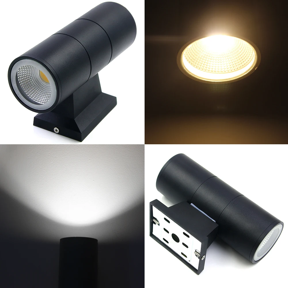 IP65 Outdoor Exterior Wall Light Fixture 10W 20W 30W 40W 80W 100W Single Dual Head up Down LED
