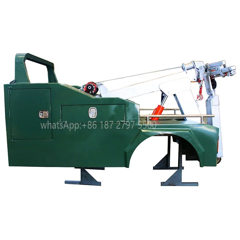 mini tow truck, wrecker truck body 3 tons capacity with wheel lift for sales