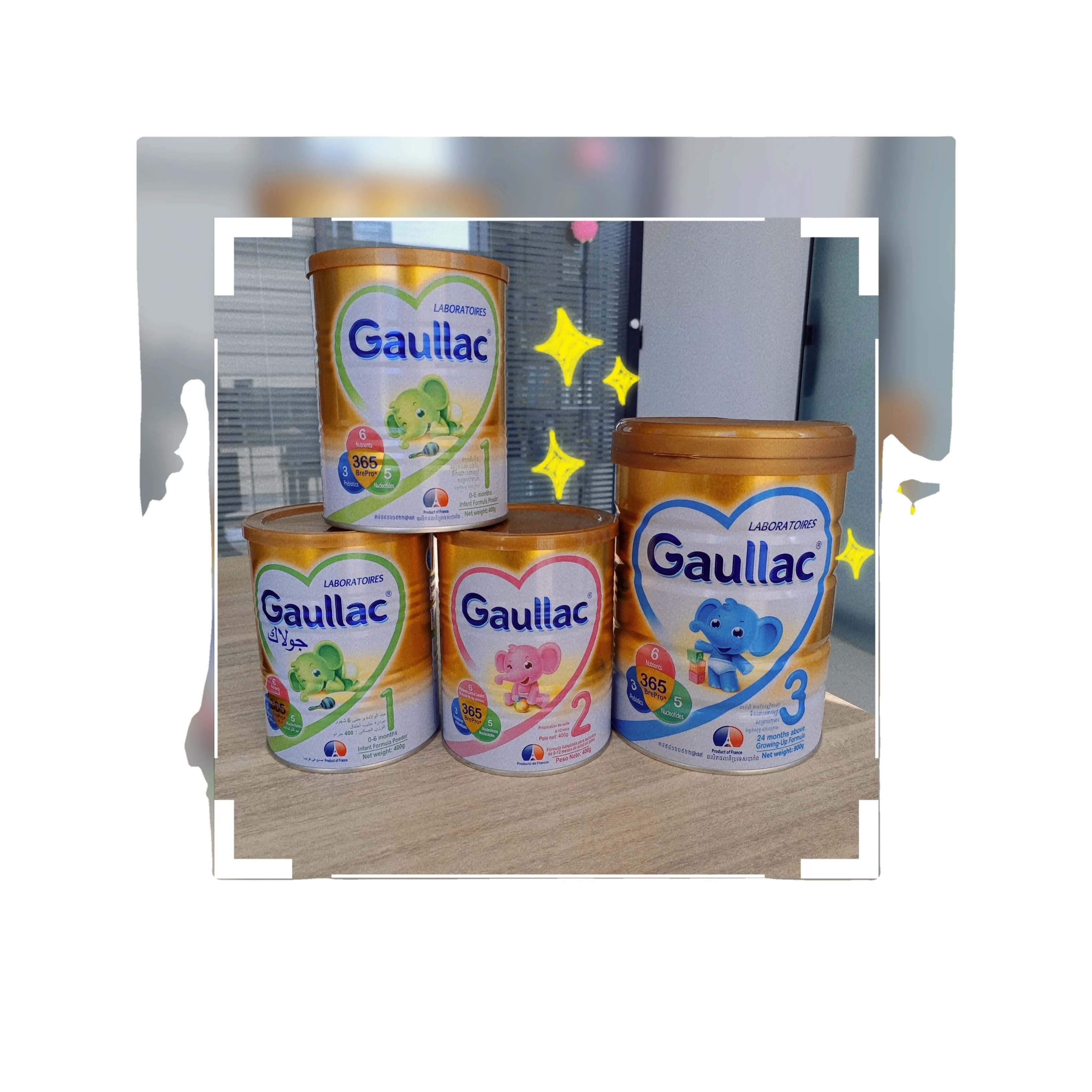 Gaullac Infant formula  from Birth Onwards 800g