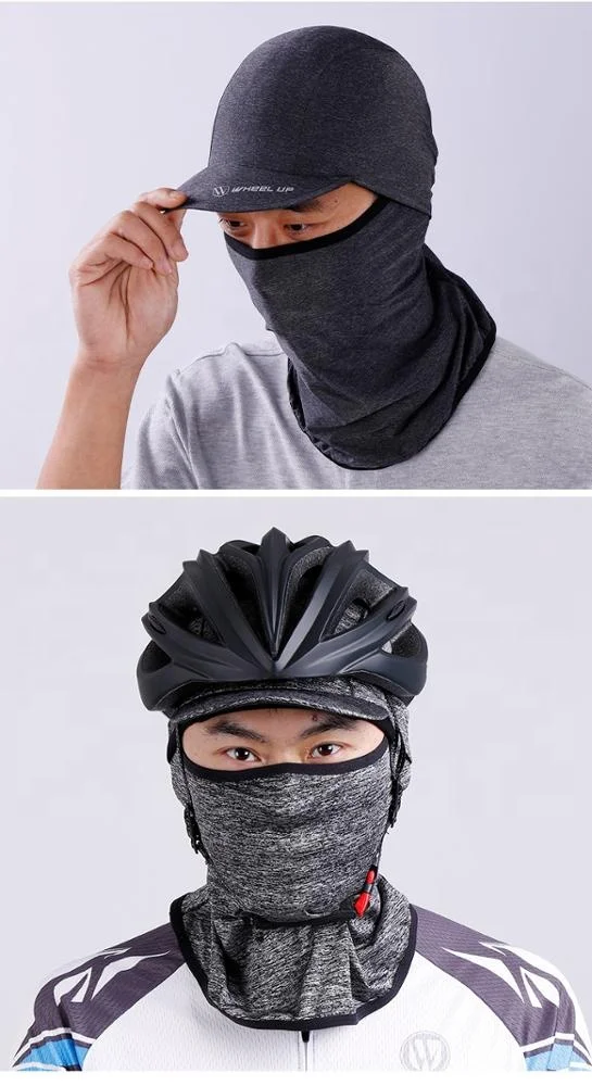 WHEEL UP Summer Sun Protection Mask Balaclava Hood Outdoor Sports Full Face Cycling