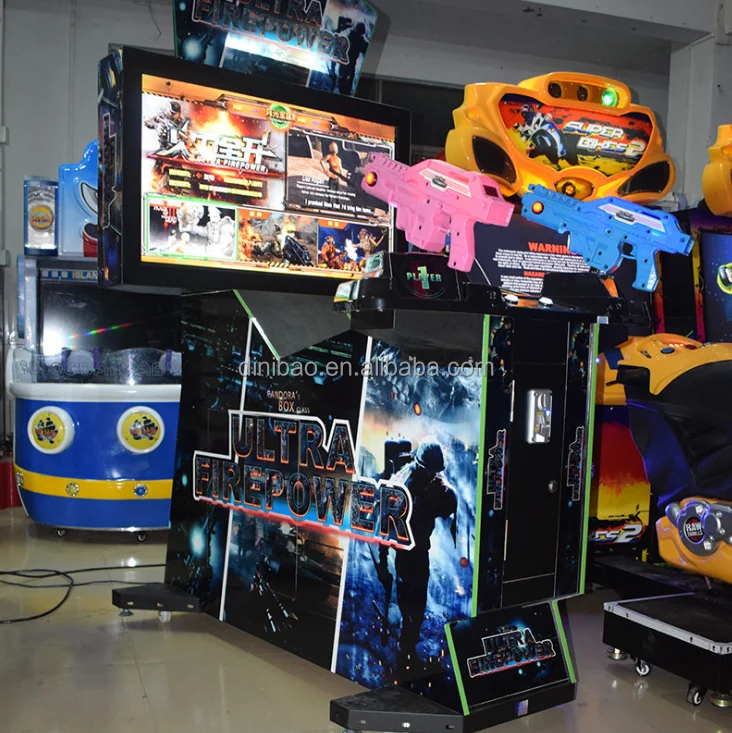 Coin Operated Electronic Arcade Firepower Shooting Game Machines Simulator Gun Shooting Gmaes Factory Price