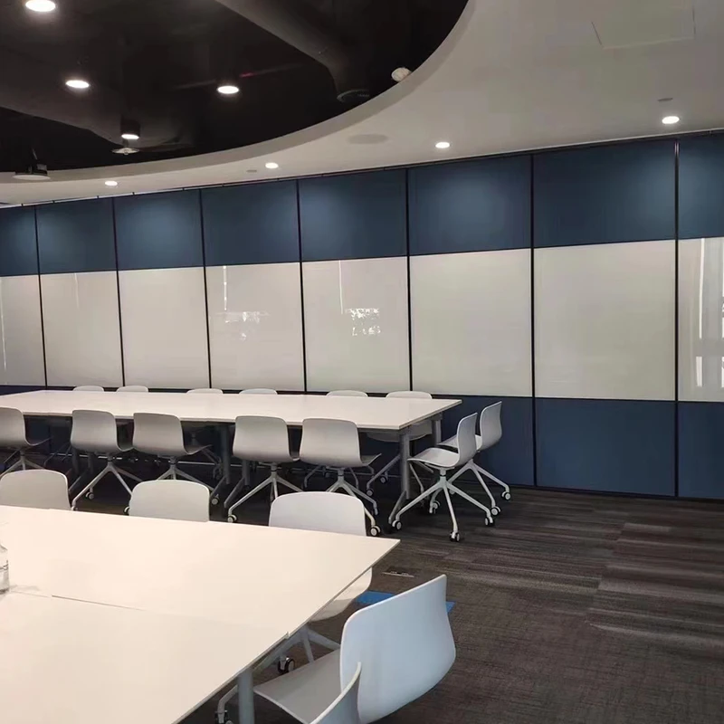 Movable partition wall arc sliding partition wall curved office wall partition system