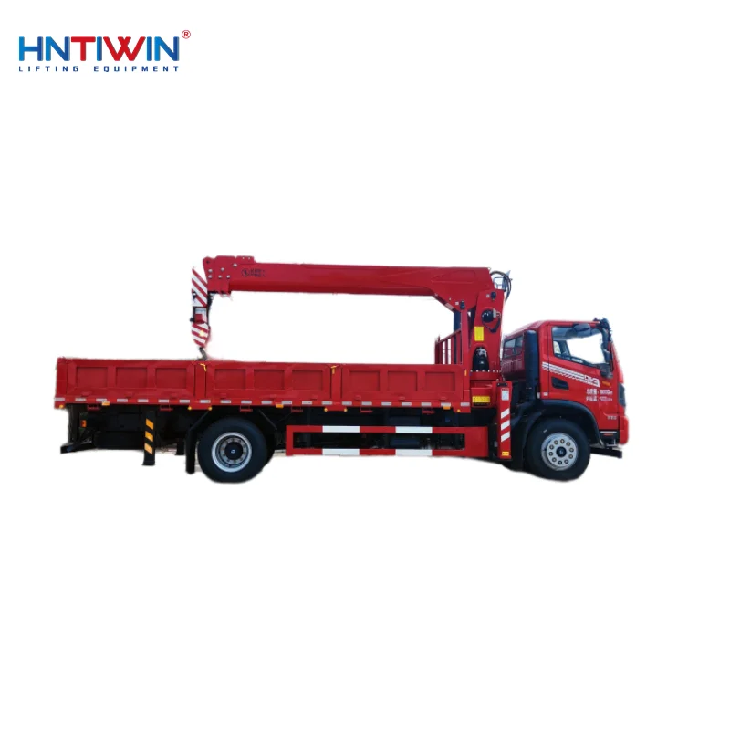 Hot sale 3.2T 4T 5T Boom Lift Truck Mobile Crane Electric Hydraulic Telescopic Arm Crane