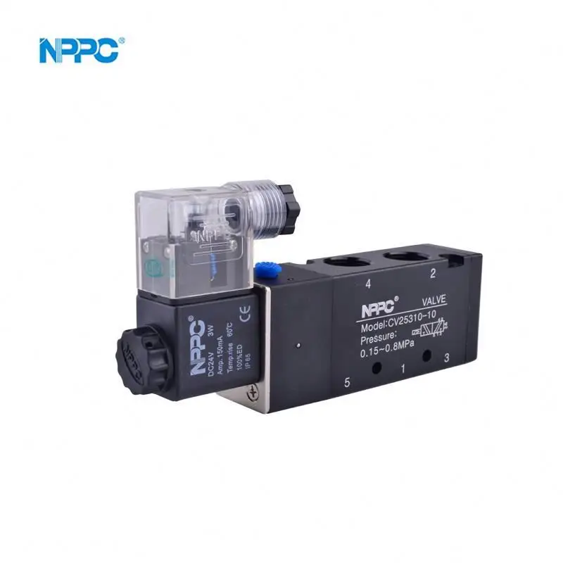 CV series single coil valves 4V310-08  old model   CV25310-08 pipe mounting pneumatic valves