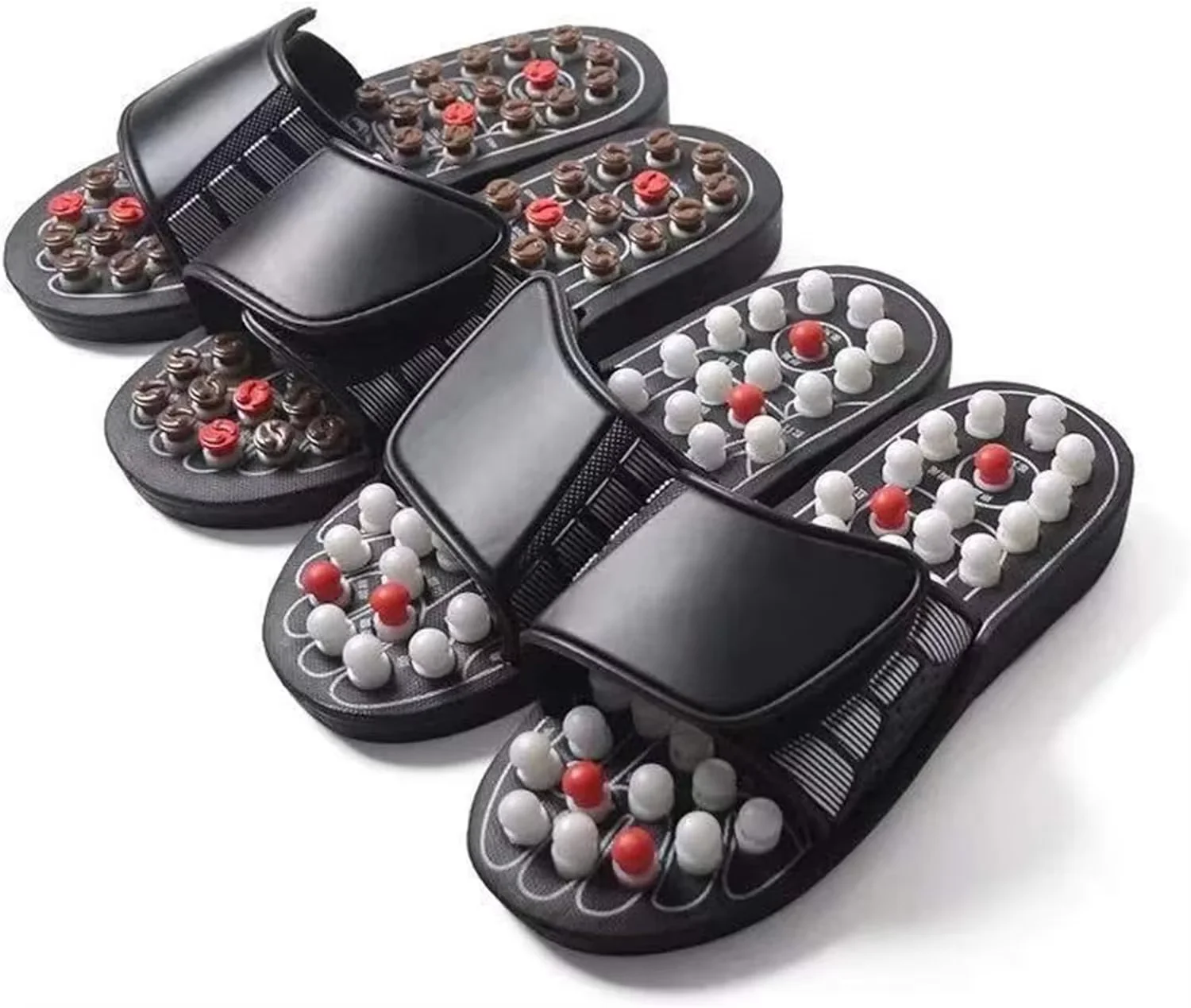 Hot Selling Home Leisure Shiatsu Massage Slippers Acupuncture Points 38-45 Men and Women General Body Physiotherapy Massage