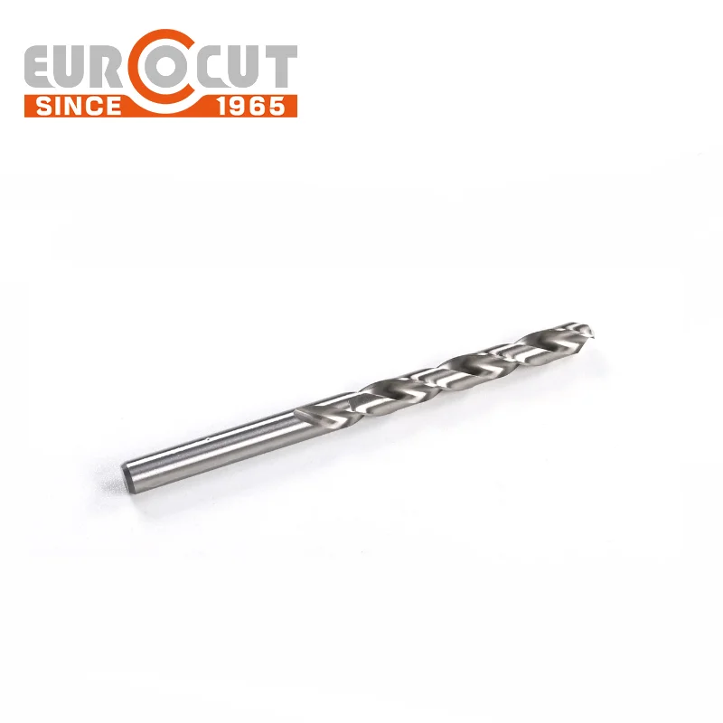 EUROCUT 4341 Fully Ground Din 338 HSS Drill Bit Hardware Twist Straight Shank Drill Bits For Metal