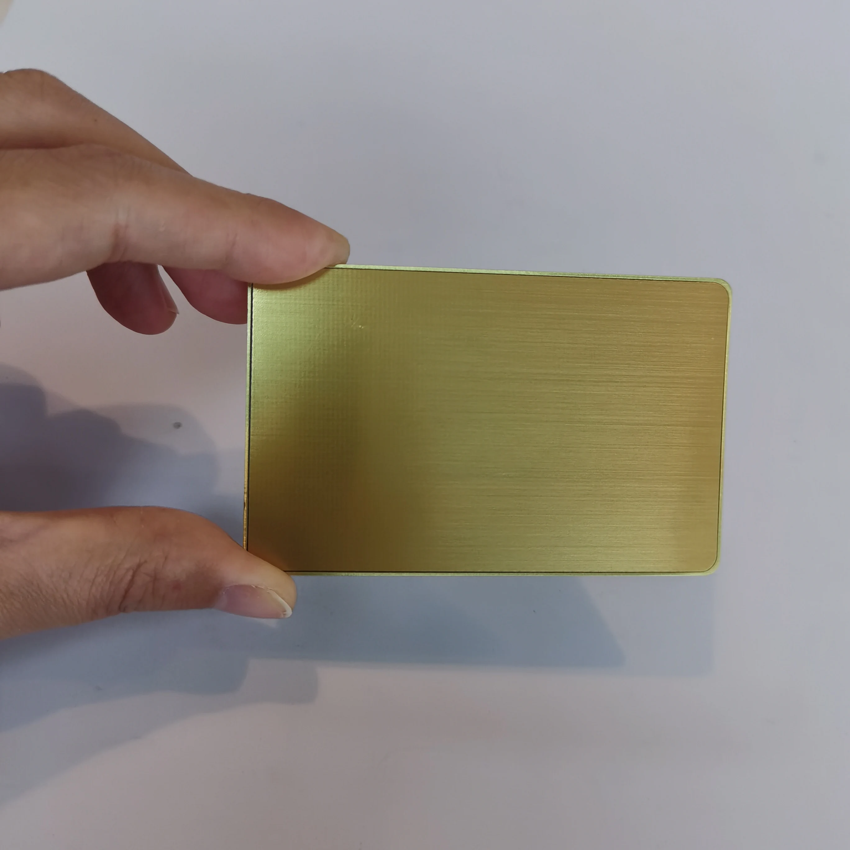 Full Metal NFC Card Black/Silver/Gold NFC Metal Card with Metal Frame