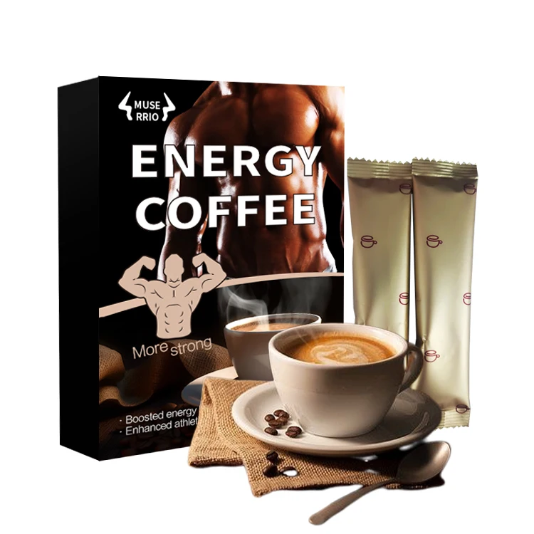 sugar ginseng extract energy man power coffee for men