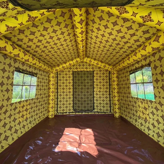 Middle East quick-opening storage camping tents waterproof camouflage glamping outdoor tents for Arab Qatar