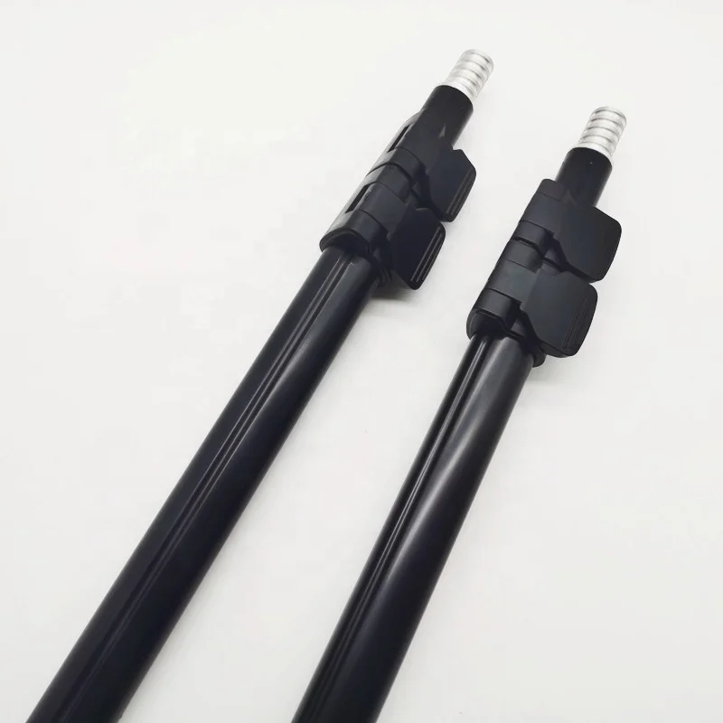 1.8m Aluminum telescopic pole with acme thread connect flip lock TENNIS CAMERA MOUNT support pole
