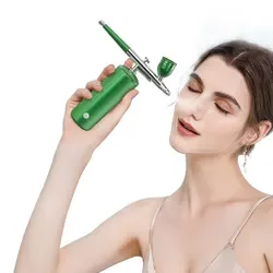 2023 Handheld High Pressure Oxygen Water Jet Oxygen Injection Spray Facial Steamer Mist Nano Oxygen Injector