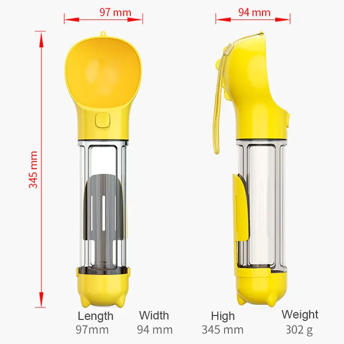 Newest Collapsible Pets Travel Bottle Silicone Foldable Outdoor Drinking  Portable Dog Water Bottle