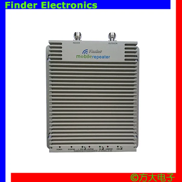 2g3g4g GSM WCDMA DCS LTE Mobile Signal Repeater Booster for 900 1800 2100MHz Triple bands Cellular Signal