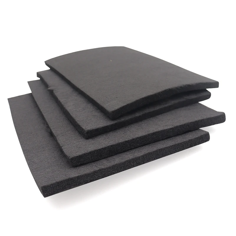 3mm 5mm 10mm High Temp Welding Blanket Fireproof Carbon Felt Pan Based Carbon Fiber Soft Graphite Felt