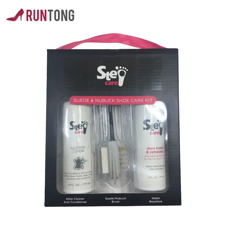 
High Effective Shoe Cleaner Set leather Shoe Cleaning Liquid Kit with OEM service 