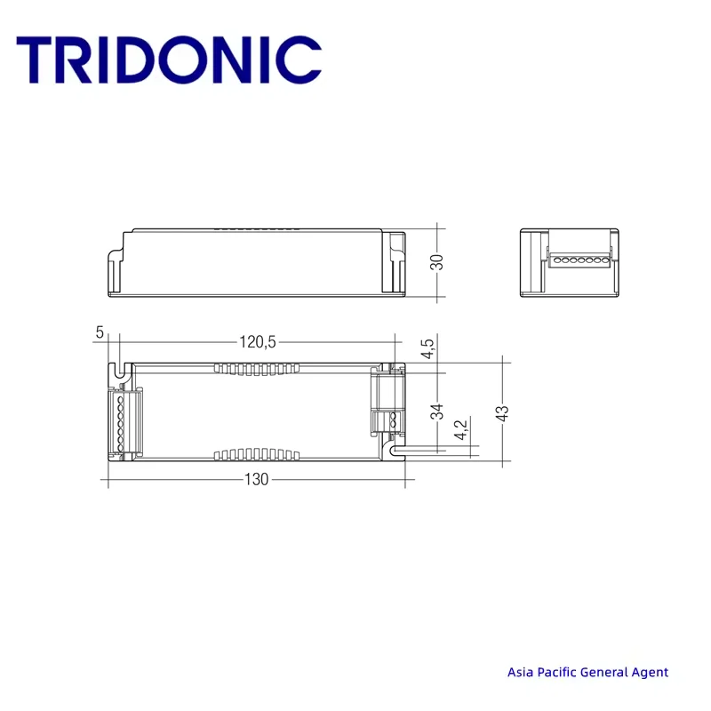 Драйвер Tridonic LCA 25W 350-1050mA one4all SC PRE Compact Driver Статья №: 28000675