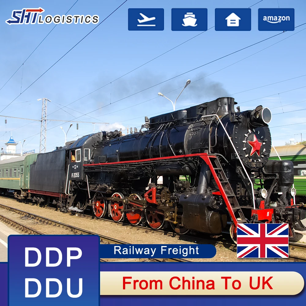 China to the UK professional rail freight forwarder door-to-door delivery ddp