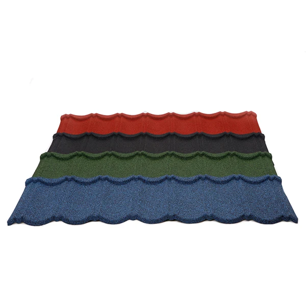 Free Sample Weather Resistance Classic Colorful Stone Coated Metal Roof Tile Sheet