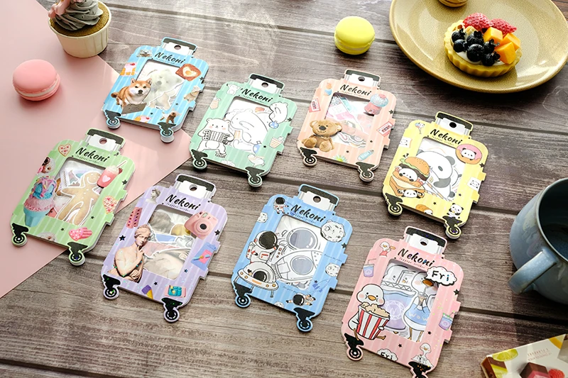 Nekoni Waterproof Sticker Flakes Laptop Decorative Decals Self Adhesive Decals for Stickers Pack Animal Luggage Decals