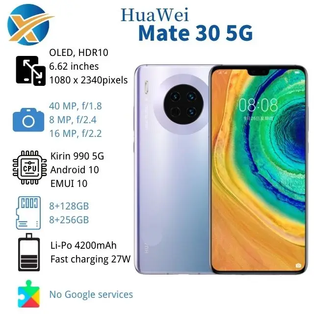 Оптовая продажа Huawi Mate30 30Pro Mate40 40Pro оригинальные телефоны 8 + 128 ГБ мобильные с разблокировкой смартфоны