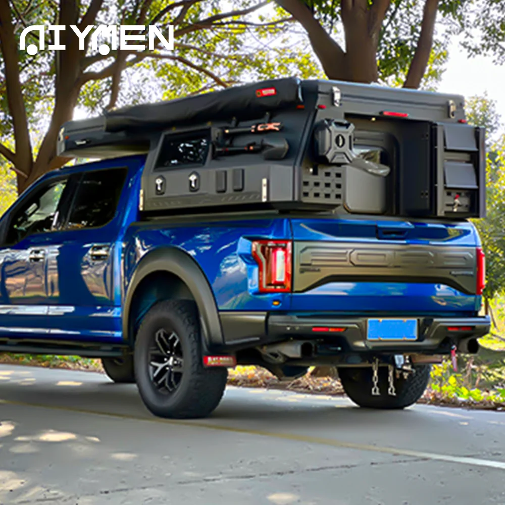 Australia Pickup Tent Camper Expedition Insulated Slide-On Camper Body Expedition Pop-Up Overland Slide-In Pickup Truck Campers.